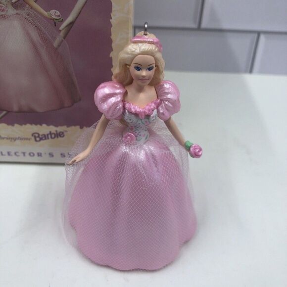 Hallmark Keepsake Ornament Springtime Barbie 1996 New Collector's Series #2 - Picture 2 of 7